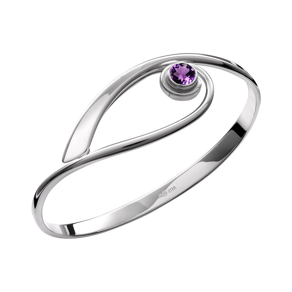 Tender Swing Bracelet, Amethyst or Blue Topaz