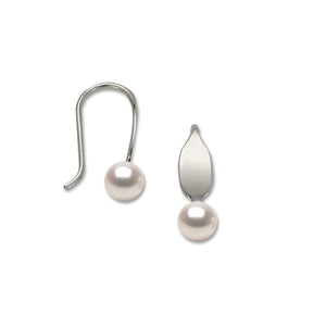 La Petite Earring, Small, Cultured Pearl, Sterling Silver